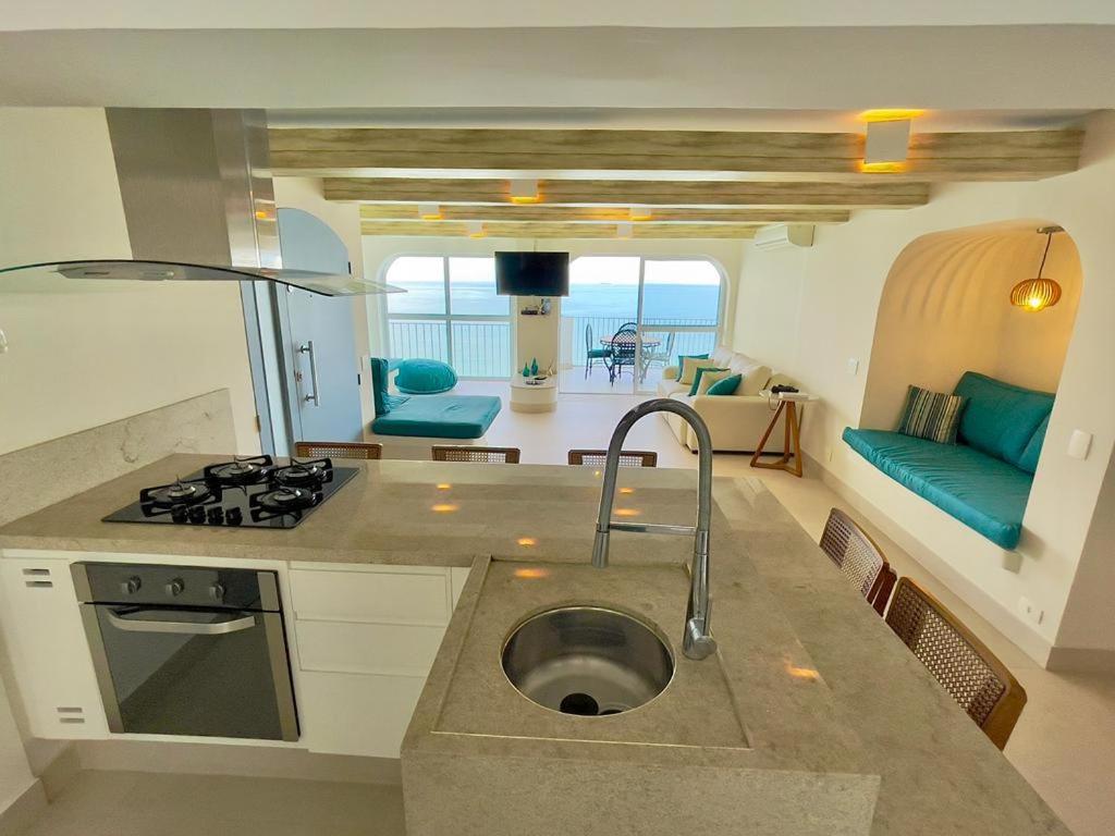 Apartamento Guaruja Morro Do Maluf De Frente Ao Mar! Exteriér fotografie