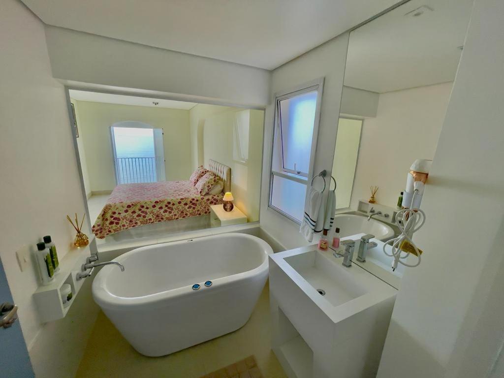 Apartamento Guaruja Morro Do Maluf De Frente Ao Mar! Exteriér fotografie